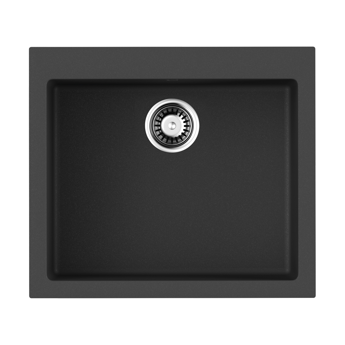 Кухонные мойки Кухонная мойка 570x500x200 Bosen 57-BL Tetogranit/черный 