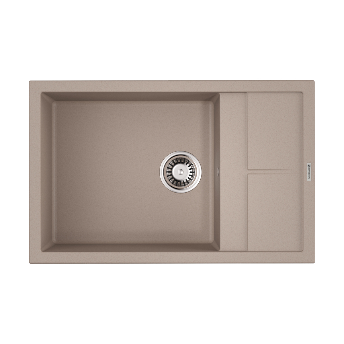 Кухонные мойки Кухонная мойка 780x500x200 Sumi 78-LB-SA Tetogranit/бежевый 