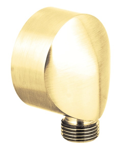 Комплектующие Подключение для душевого шланга, золото шлифованное 