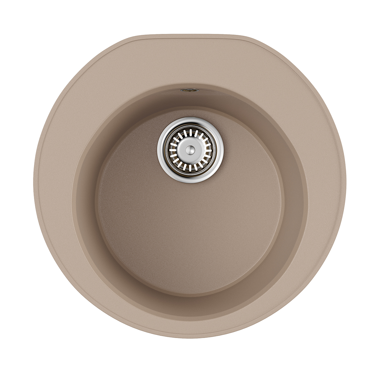 Кухонные мойки Кухонная мойка 505x490x210 Miya 50-R-CH Tetogranit/шампань 