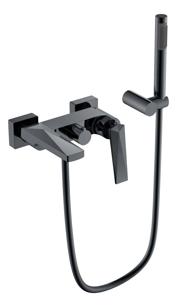 Смесители Смеситель для ванны с душевым гарнитуром Shine Gun Metall 