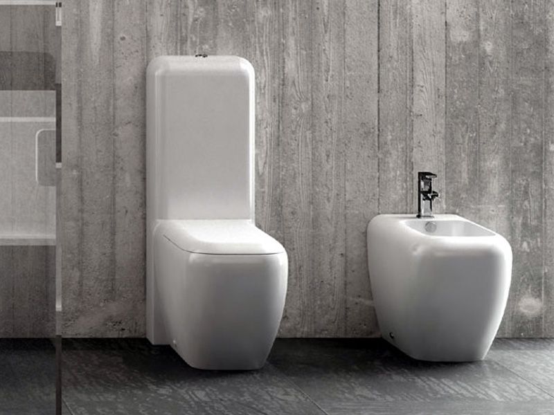 бачок напольный