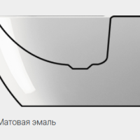 Биде Биде подвесное (Ghiaccio Matte) 