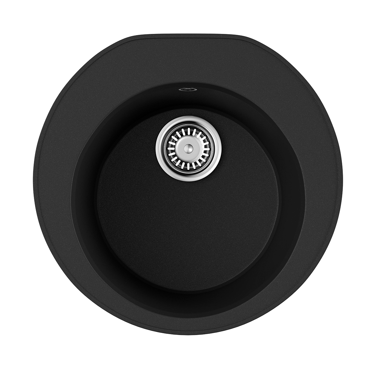 Кухонные мойки Кухонная мойка 505x490x210 Miya 50-R-BL Tetogranit/черный 