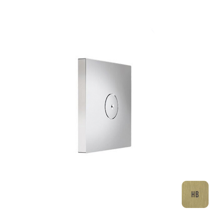 Душевая программа MIST BODY JET SQUARE Форсунка встраиваемая, High Brass Brushed PVD 