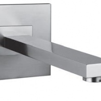 Комплектующие Настенный излив, хром 