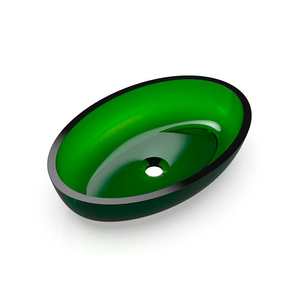 Раковины Раковина, цвет Aventurin # 080 (Turquoise Green 0700-070-03) 