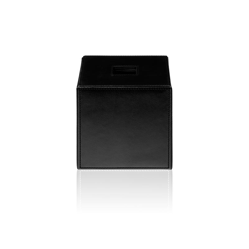 KB 41 Салфетница имитация кожи цвет черный