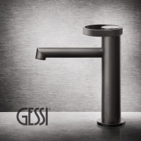 Смесители Смеситель для раковины черный шлифованный металл черный шлифованный металл 