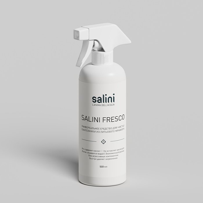 Универсальное средство для чистки сантехники из литьевого мрамора, 500 мл