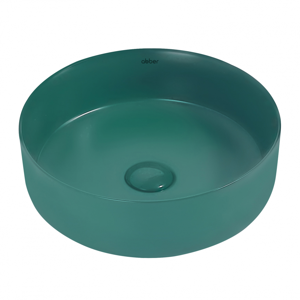 Раковины Раковина накладная 36х36 цвет зеленый 