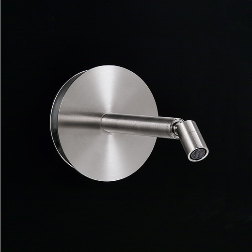 Смесители Настенный двухрычажный смеситель с настраиваемым краном. Длина 200 мм 