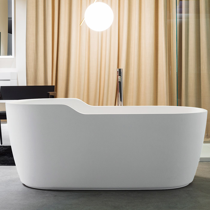 Ванны Ванна отдельностоящая 151х80х60см, цвет: белый 