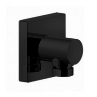 Комплектующие Шланговое подключение черный матовый 