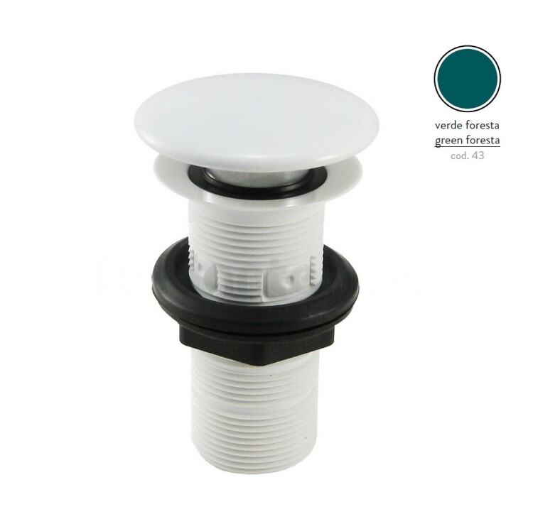 Донный клапан, цвет-green foresta