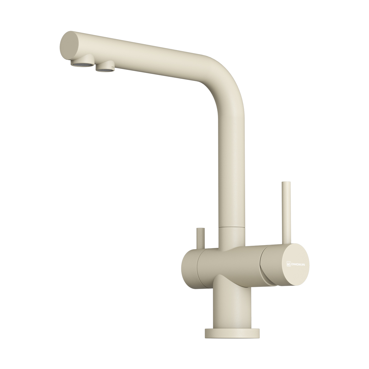 Смесители для кухни Смеситель для кухни Nagano-P-BE латунь/ваниль 