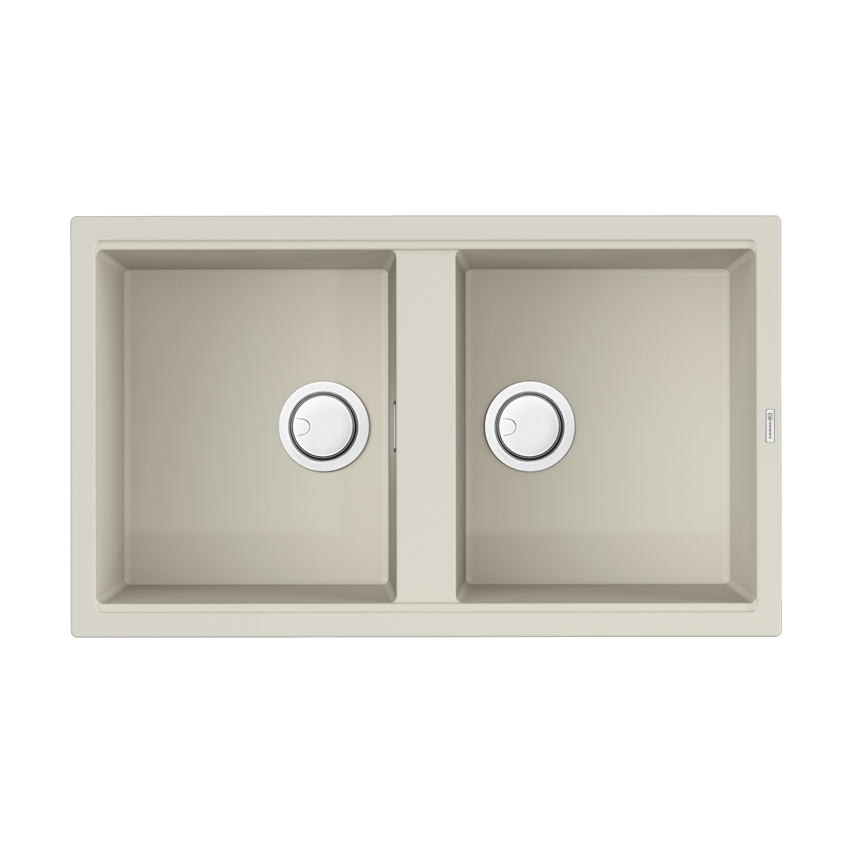 Кухонные мойки Кухонная мойка 860x510x200 Kitagawa 86-2-WH Artceramic/белый 