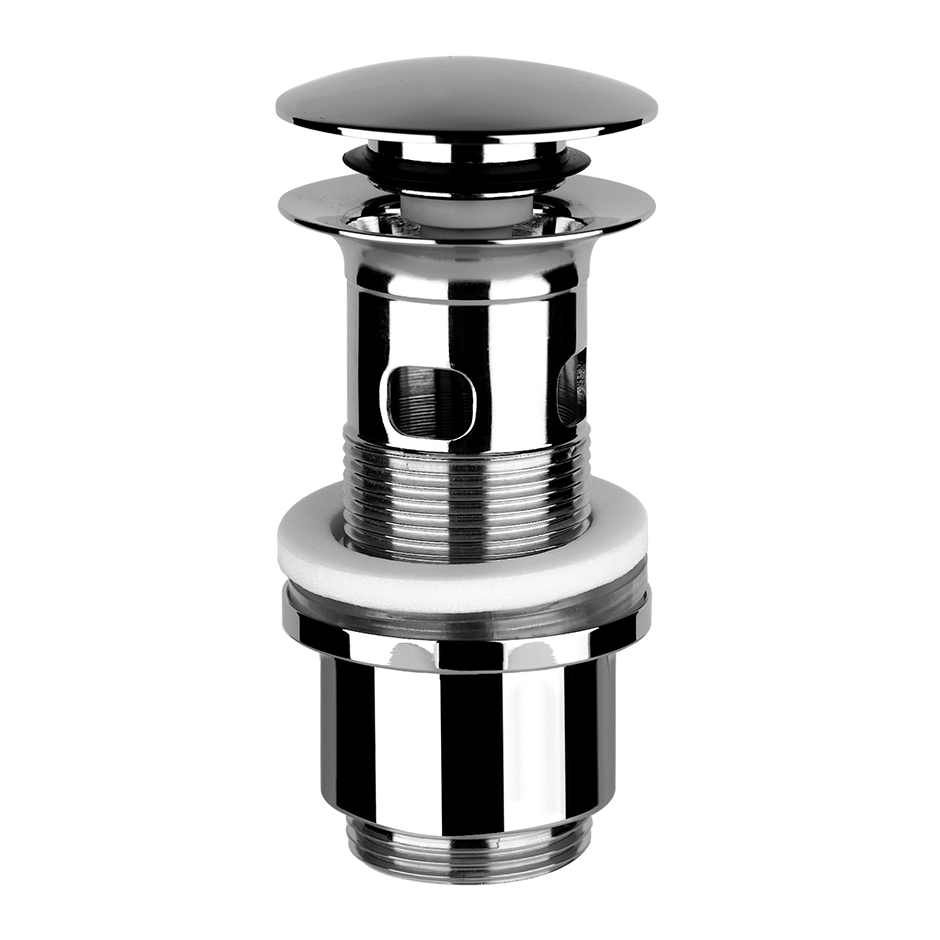 Комплектующие Gessi  Автоматический донный клапан &ldquo;Stop&Go&rdquo; для раковины c переливом, цвет: хром 