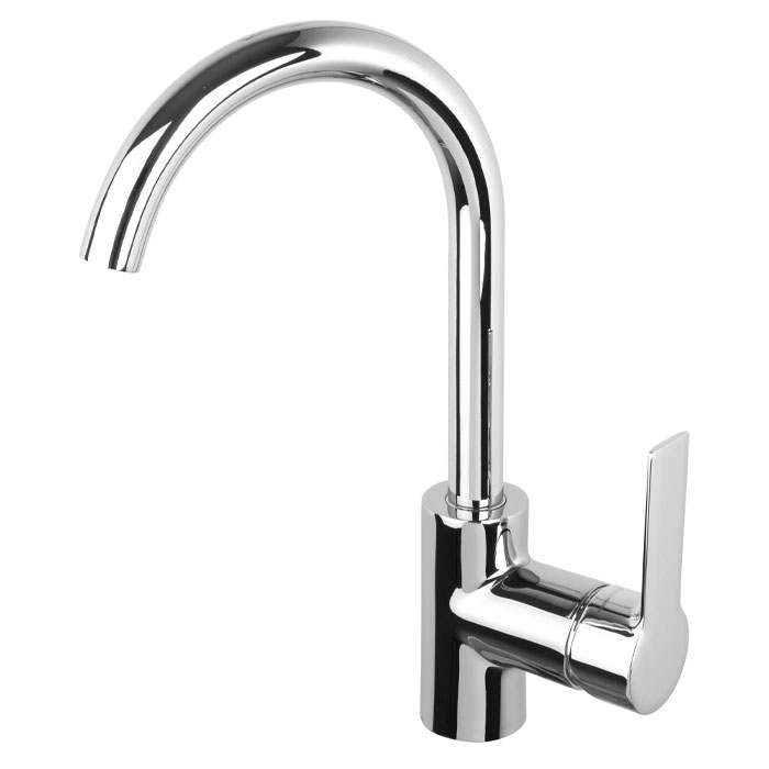 Смесители Смеситель для раковины, на 1 отверстие, цвет хром 