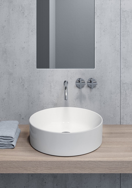 Раковины Раковина накладная 460x450 мм 