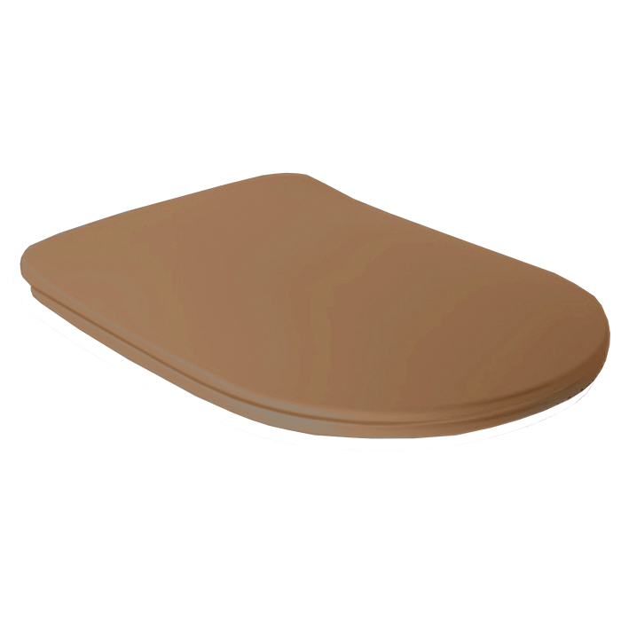 Сиденье Slim для унитаза c микролифтом цвет: Bruno matt