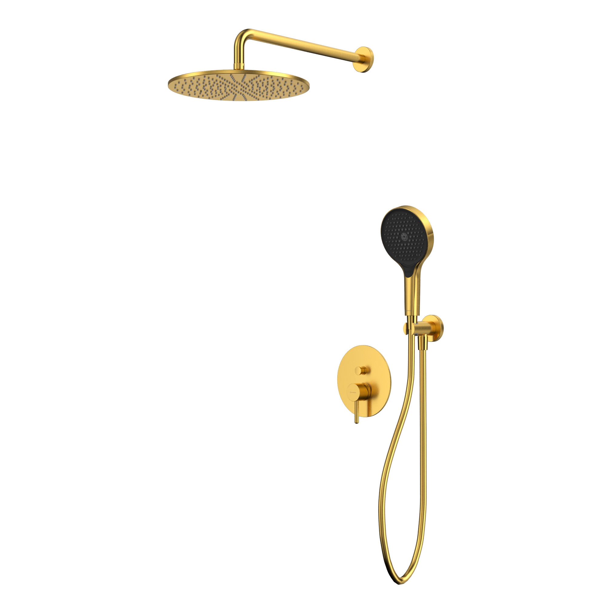 Душевая программа Система для душа скрытого монтажа YSET04TOPGLB (брашированное золото) 
