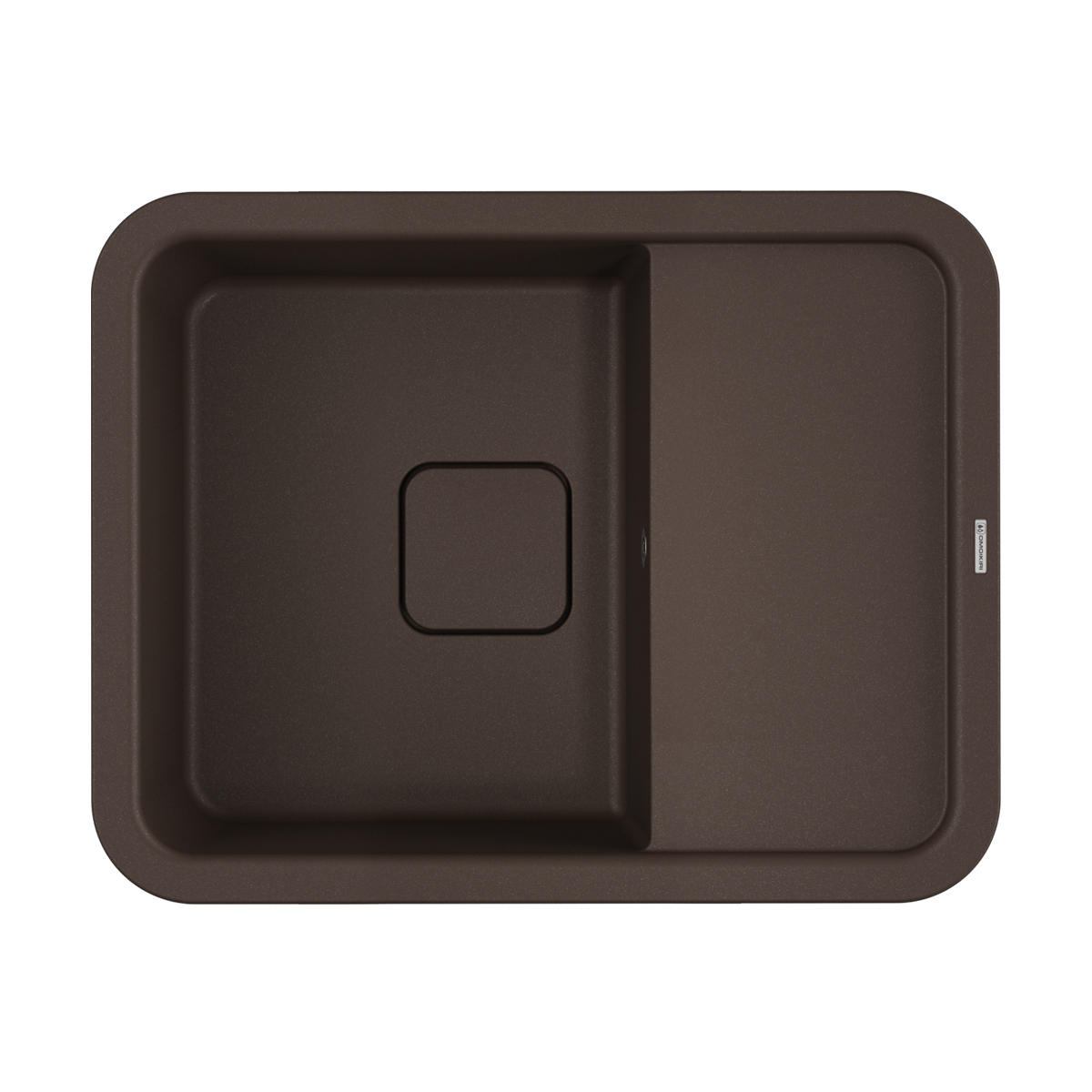 Кухонные мойки Кухонная мойка 650x510x190 Tasogare 65-DC Artgranit/темный шоколад 