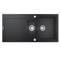 Раковины K500 31646AP0 Мойка для кухни 1000*500 мм (чёрный гранит) 