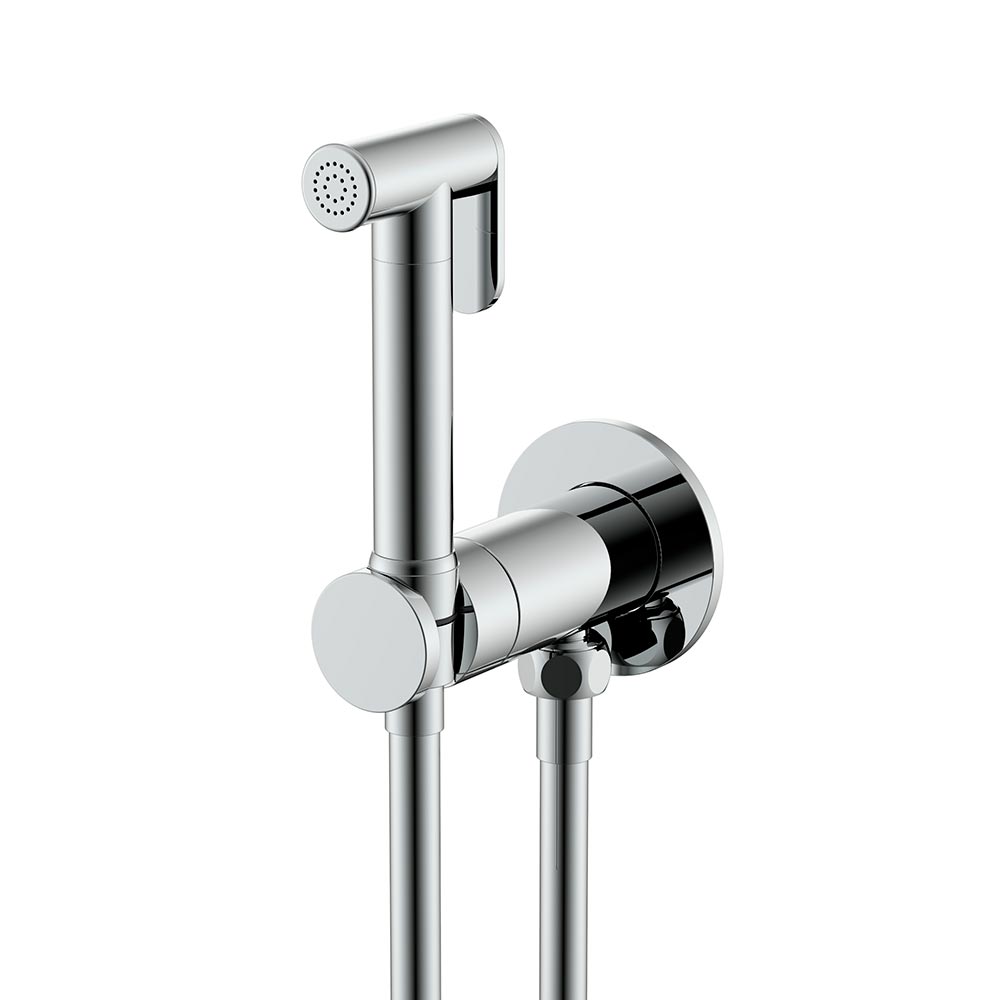 Гиг. душ с прогрессивным картриджем CHROME PLATED