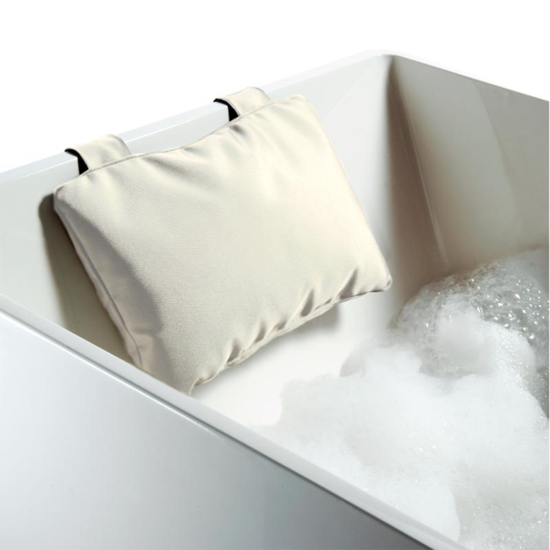 Подушка шейная для ванной Нейлон / Кремовый