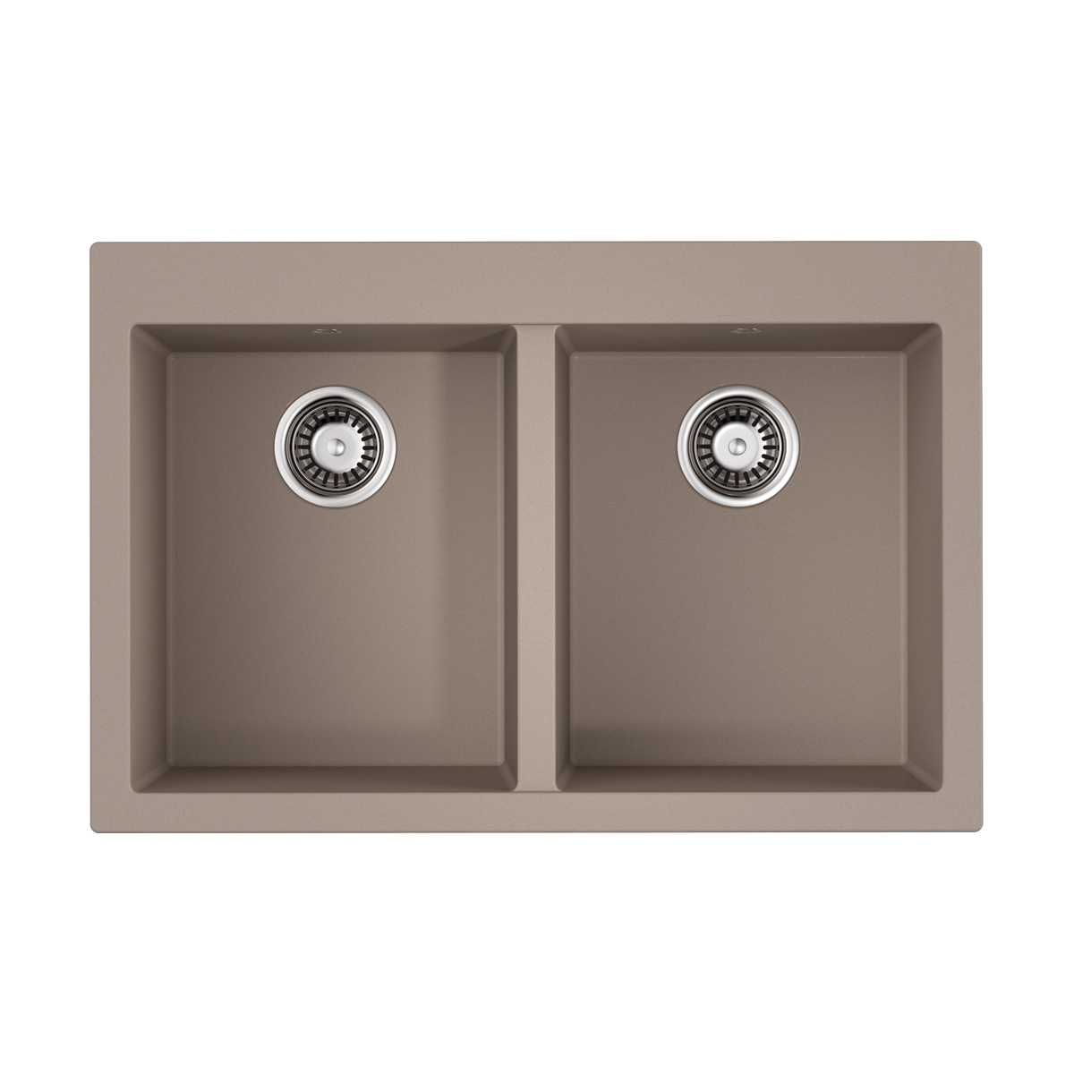 Кухонные мойки Кухонная мойка 800x530x200 Bosen 80-2-SA Tetogranit/бежевый 