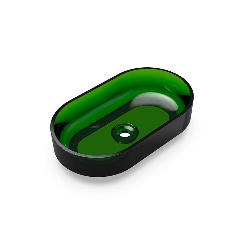 Раковины Раковина, цвет Malachit # 090 (Blackish Green 0700-24497-19) 