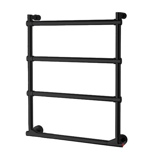 Полотенцесушитель электрический (кнопка справа) 638,5х105x530 мм цвет brushed matt metal black po