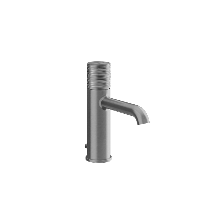 Смесители Trame Смеситель для раковины, на 1 отв., с донным клапаном, цвет: хром 