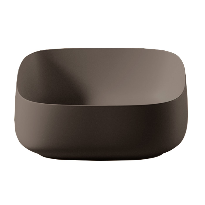 Раковины Раковина накладная 46x41 см, цвет cocoa 