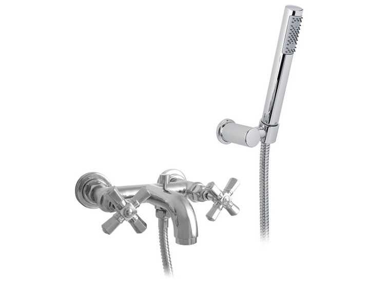 Смесители Смеситель для ванны и душа, цвет никель сатинированный (Satin Nickel) 