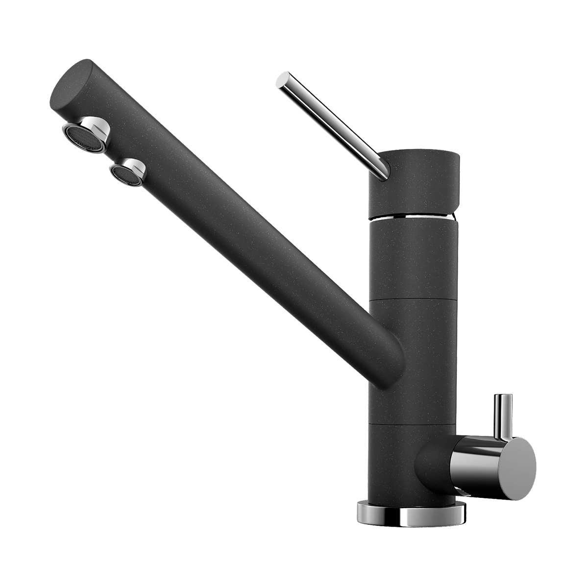 Смесители для кухни Смеситель для кухни Tonami-BL латунь/черный 