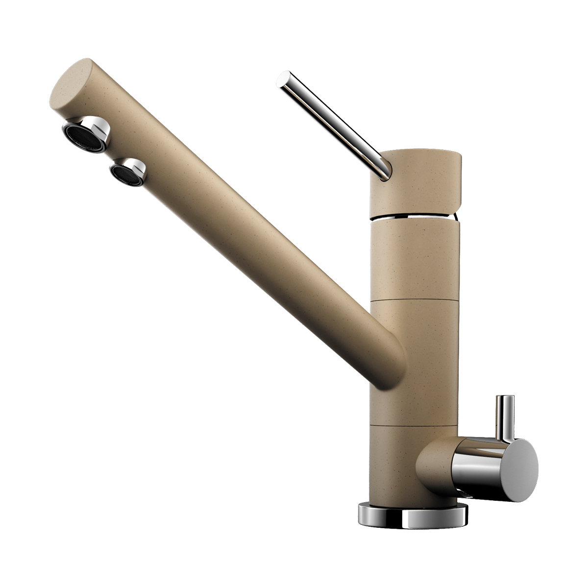 Смесители для кухни Смеситель для кухни Tonami-CH латунь/шампань 