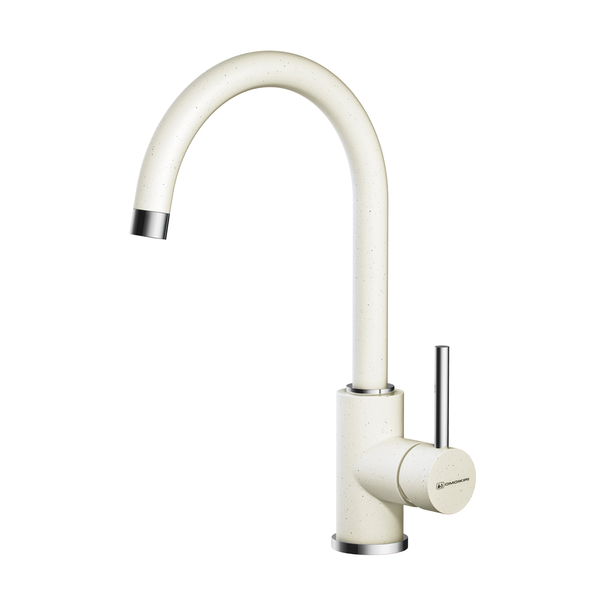 Смесители для кухни Смеситель для кухни Shinagawa-WH латунь/белый 