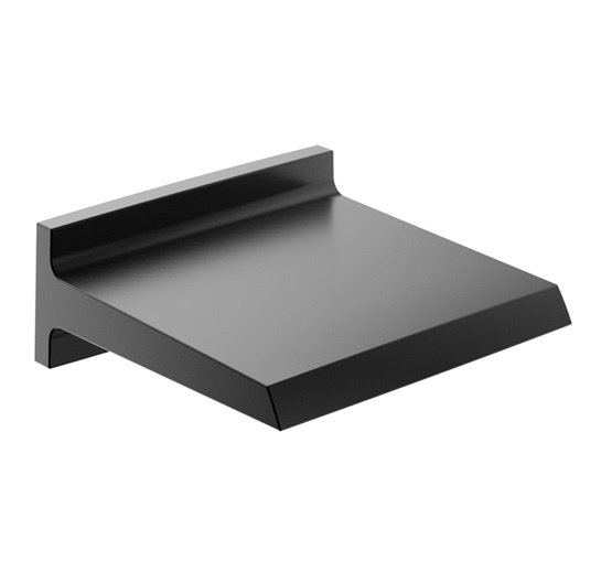 Комплектующие Каскадный излив для душа (хром черный шлифованный) 