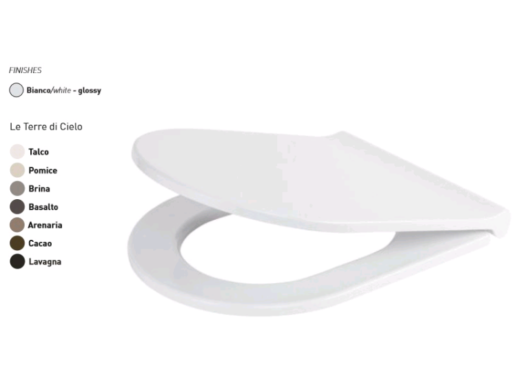 Сиденья для унитазов Сиденье для унитаза, цвет Pomice 