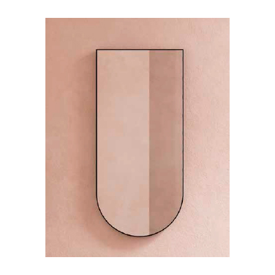 Комплектующие Зеркало, размер 110х51 см, крепление в комплекте (Nero opaco) 