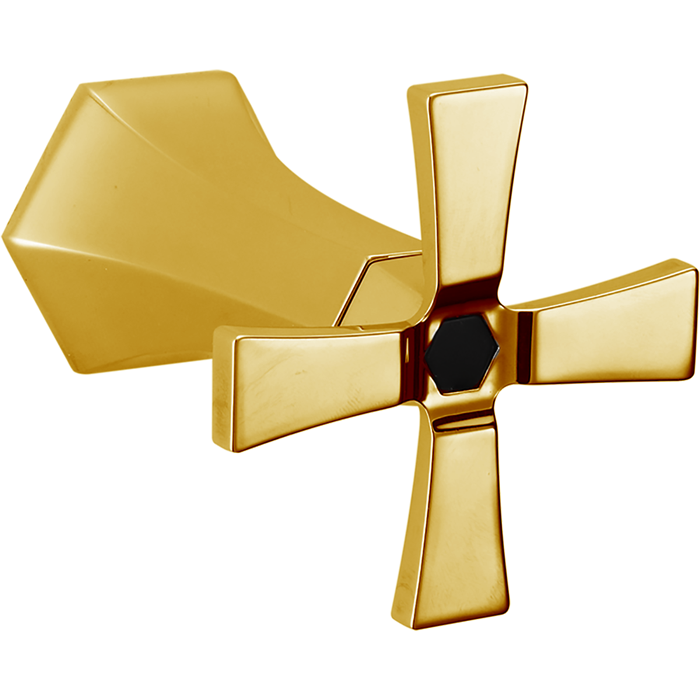 Смесители Внешняя часть запорного вентиля, цвет золото/черный 