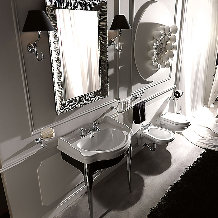 Раковины Раковина 73х54 см с 3 отверстиями под смеситель, цвет белый 