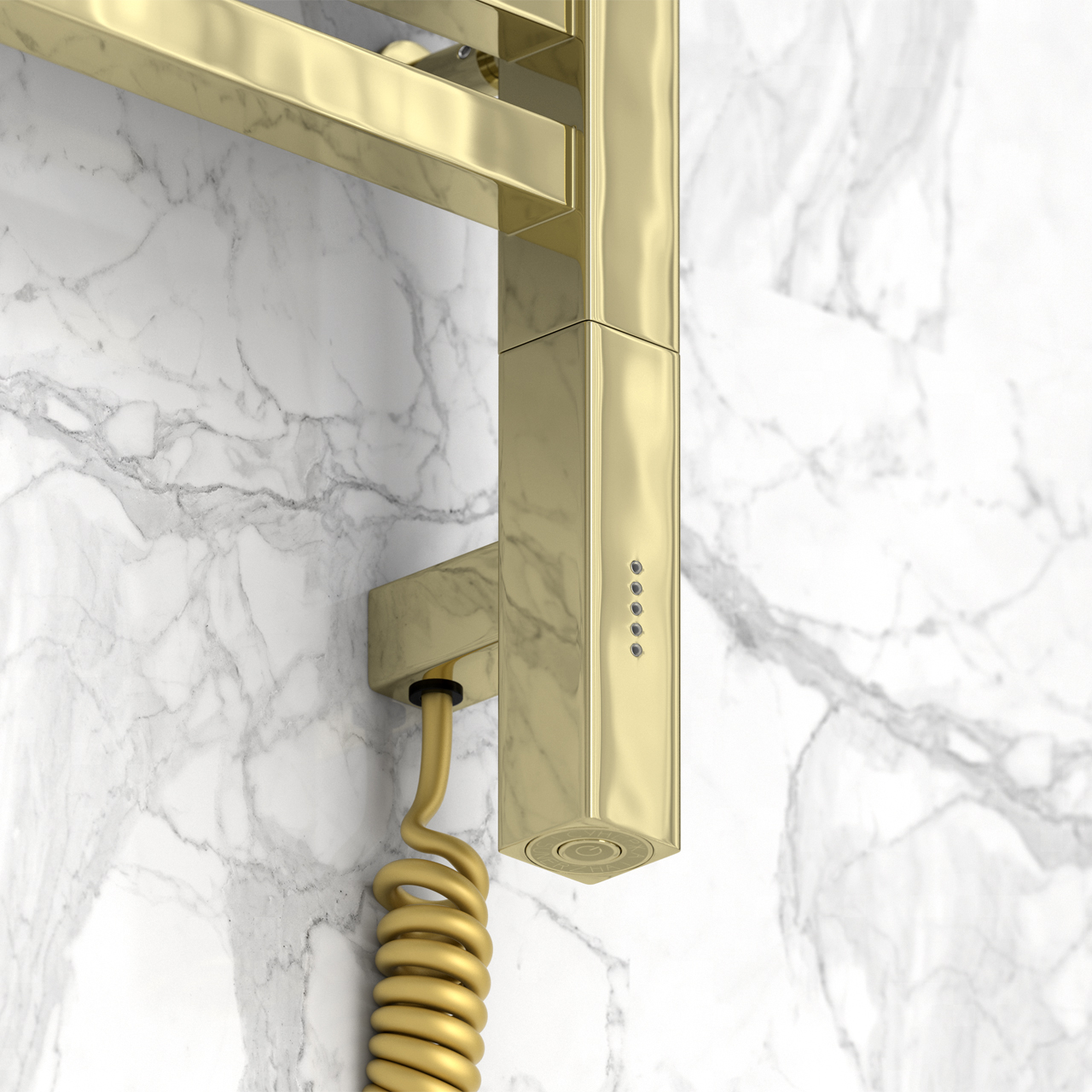 Полотенцесушители Полотенцесушитель электрический 1000х500 / МЭМ правый (Шампань) 