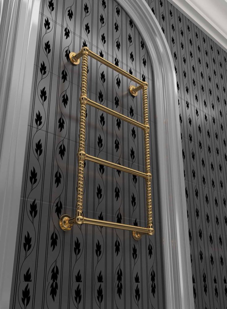 Полотенцесушители Полотенцесушитель водяной 975/575, цвет хром 