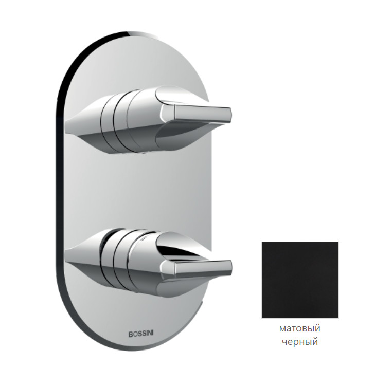 Смесители Наружняя часть механического смесителя для Z00130000, черный матовый 