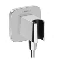 Комплектующие Шланговое подсоединение, хром 