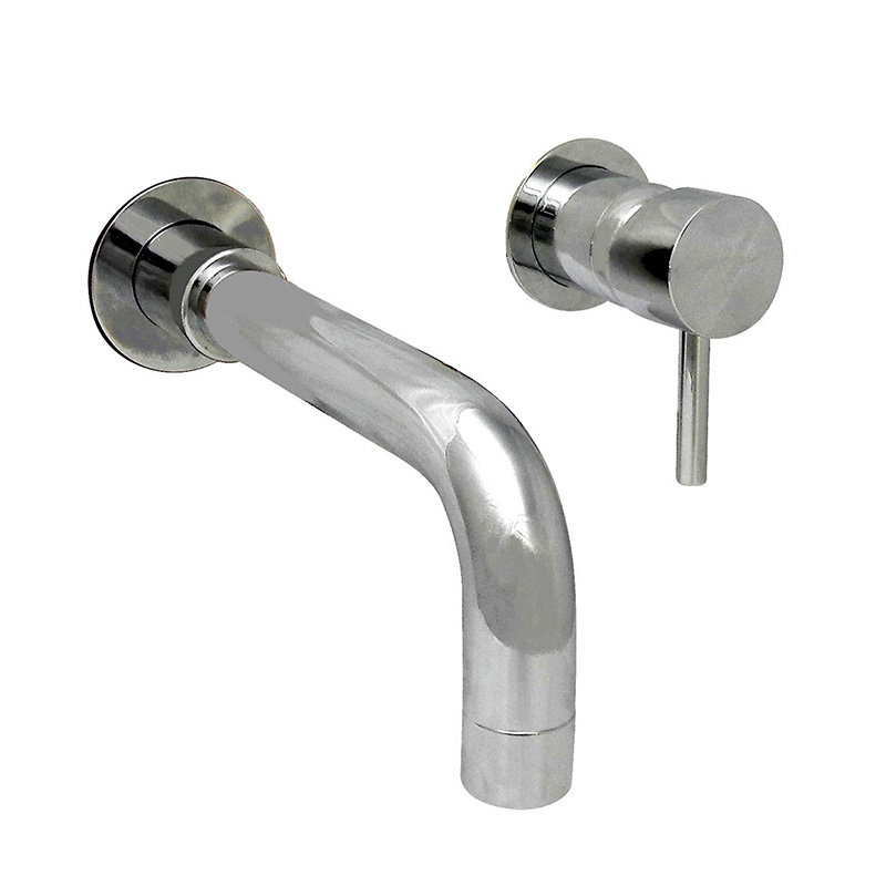 Смесители Внешняя часть смесителя однорычажного для раковины со стены 