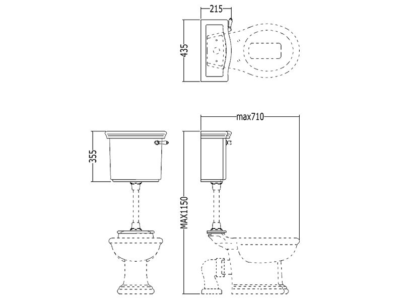 Бачки  для унитазов бачок низкий 